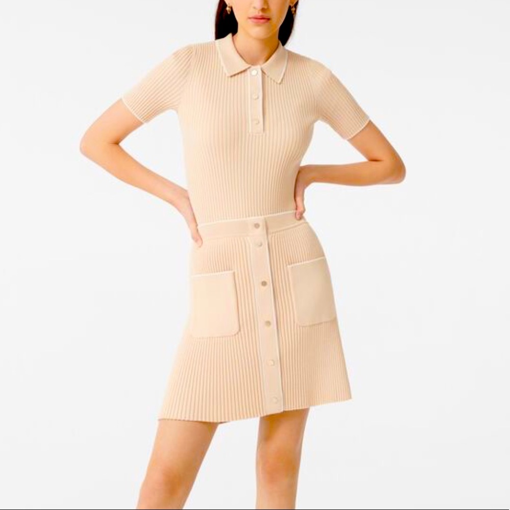 Maje jarina knit polo set